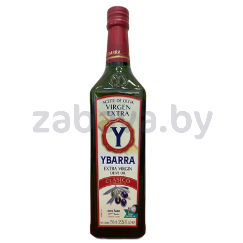 Масло оливковое Ybarra Extra Virgin, 750 мл