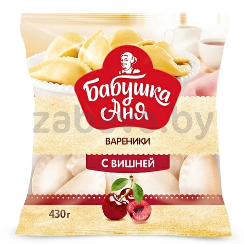 Вареники «Бабушка Аня» с вишней, 430 г