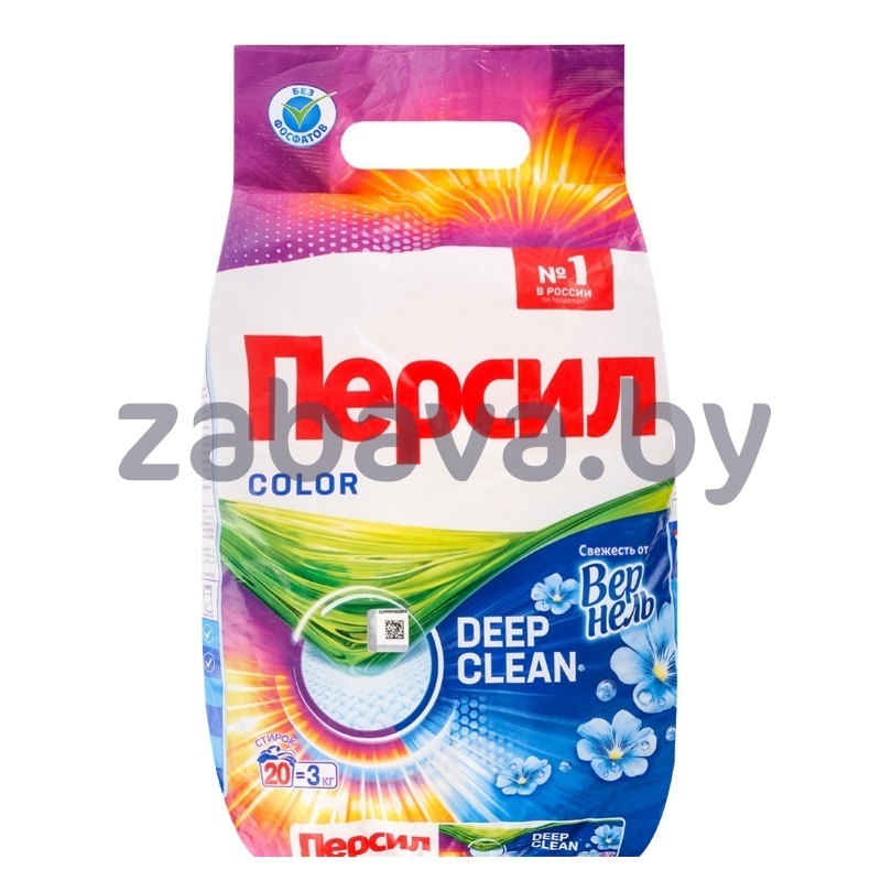 Порошок стиральный Persil Color, свежесть от Vernel для цв., 3 кг