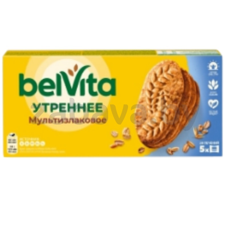 Печенье Belvita «Утреннее», мультизлаковое, 225 г