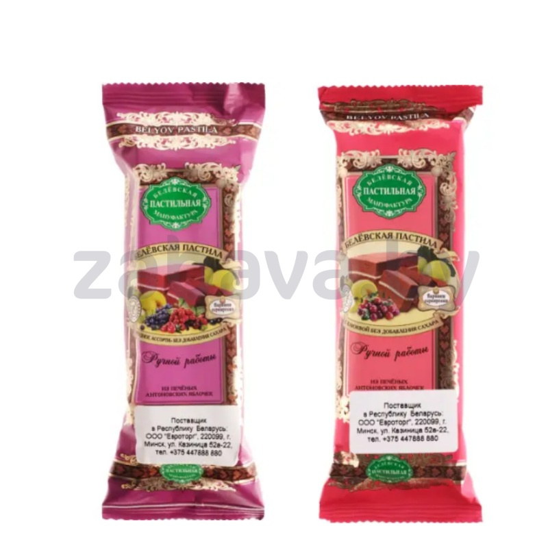 Пастила «Белевская», ягодный микс/клюква, 50 г