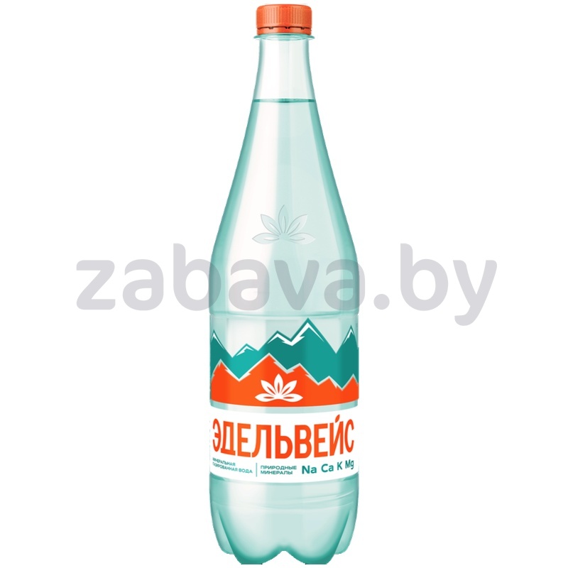 Вода минеральная «Эдельвейс», газированная, 1,5 л