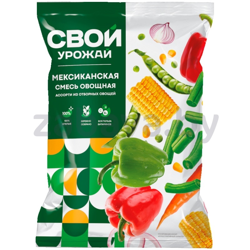 Смесь овощная «Свой урожай» «Мексиканская», зам., 400 г