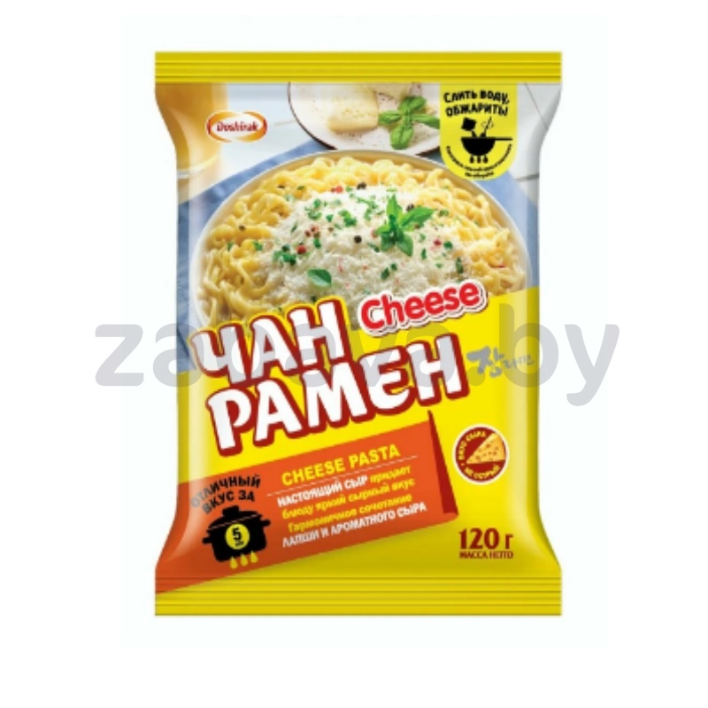 Лапша корейск. б/п Doshirak, чан рамен, cheese, 120 г