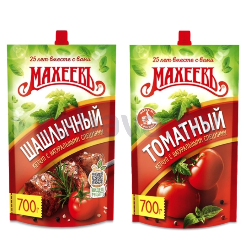 Кетчуп «Махеевъ», томатный/шашлычный, 700 г
