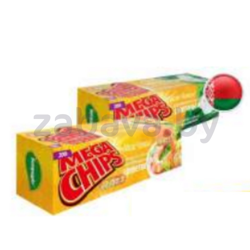 Чипсы Mega Chips, сметана-лук или креветки, 200 г