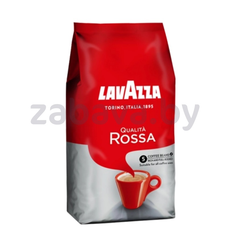 Кофе Lavazza Qualita Rossa, в зернах, 1 кг