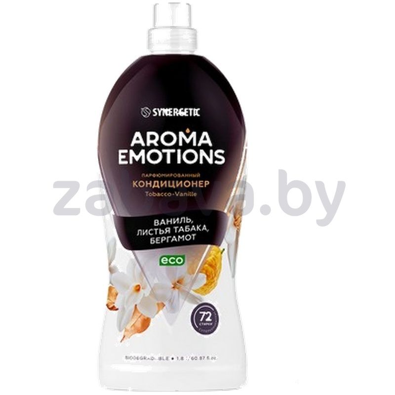 Кондиционер д/белья Synergetic, Aroma Emotions, 900 мл, в ассорт.