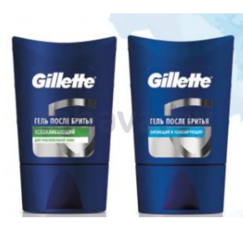Гель после бритья Gillette, 75 мл