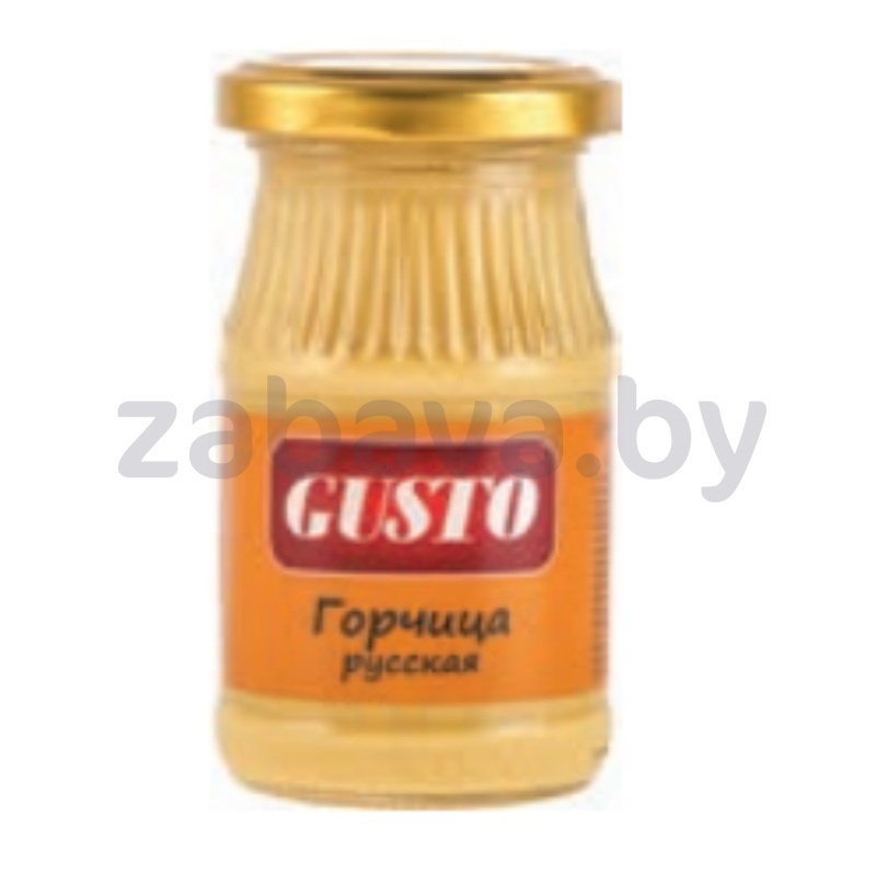 Горчица Gusto «Русская», РБ, 170 г