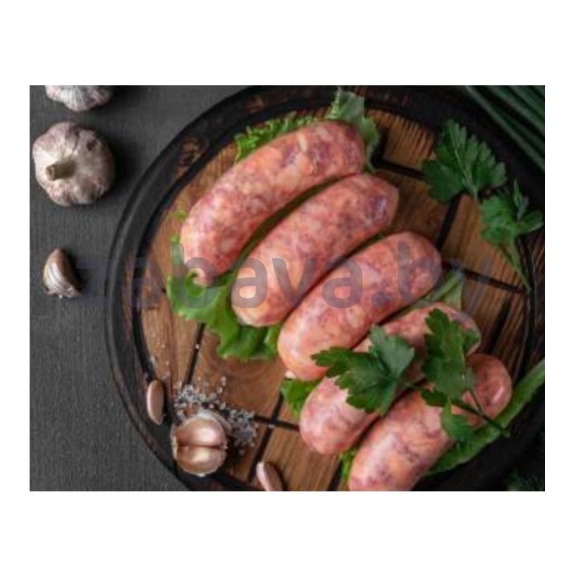 Колбаски-гриль с чесноком и зеленью, п/ф, охл., 1 кг