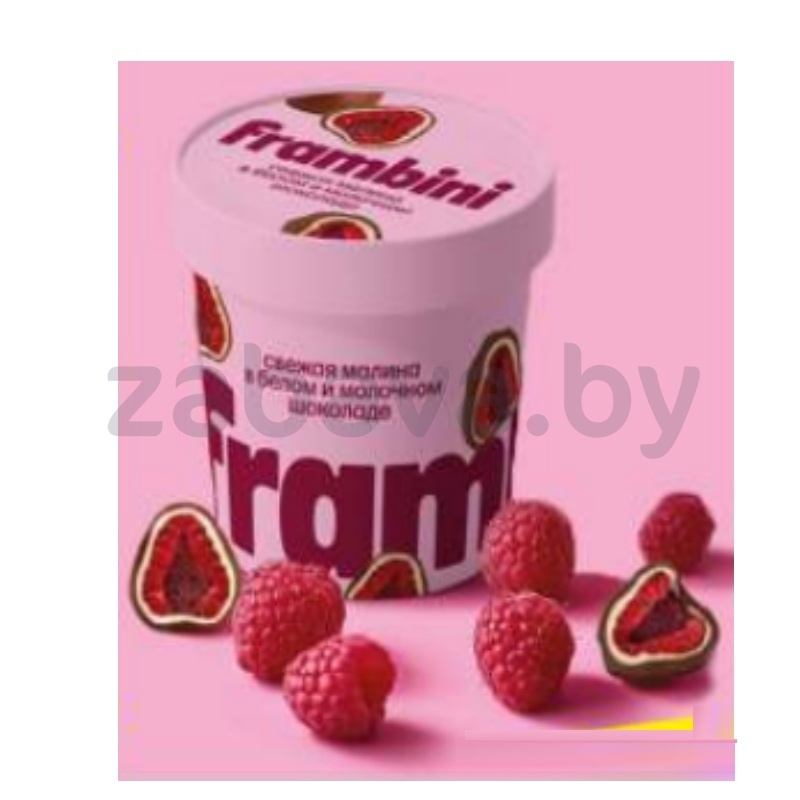Малина Frambini в бел. и мол. шок., 130 г