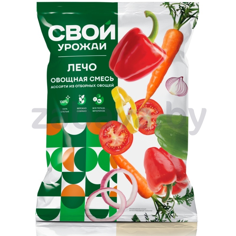 Смесь овощная «Свой урожай», лечо, зам., 400 г