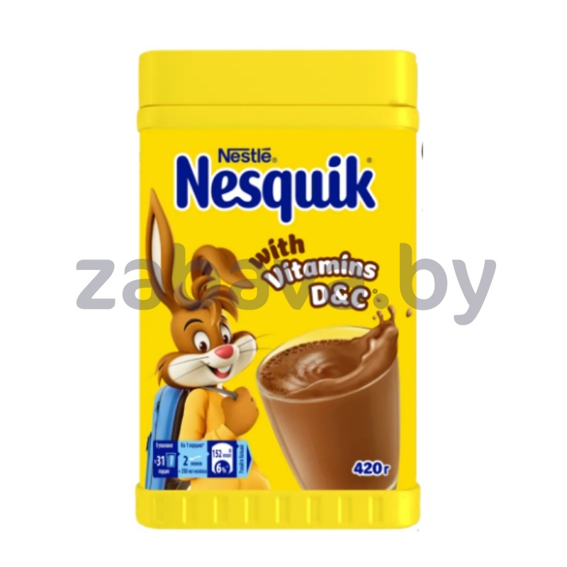 Какао-напиток Nesquik, быстрораств., 420 г