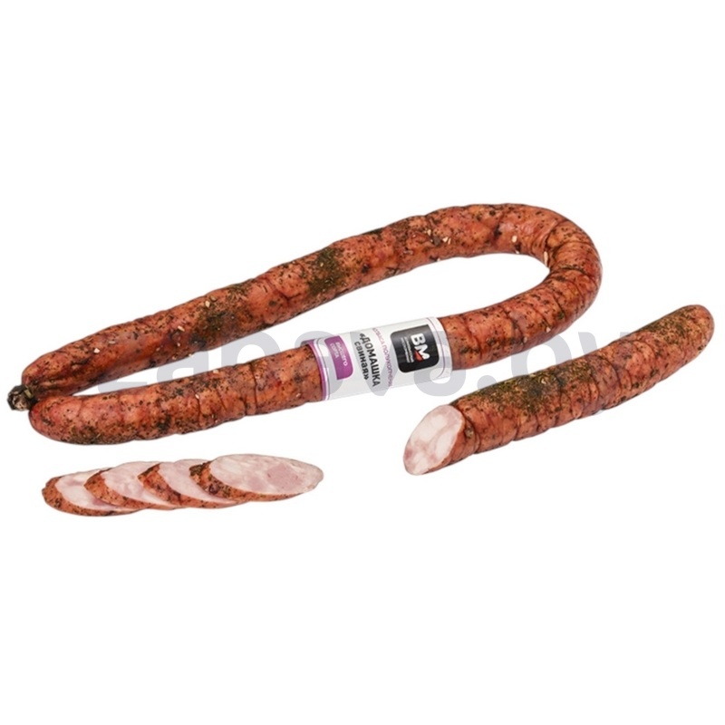 Колбаса «Домашка свиная», п/к, в/с, 1 кг, Волковысский МК