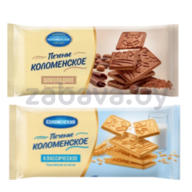 Печенье «Коломенское», шоколадн. или классич., 120 г