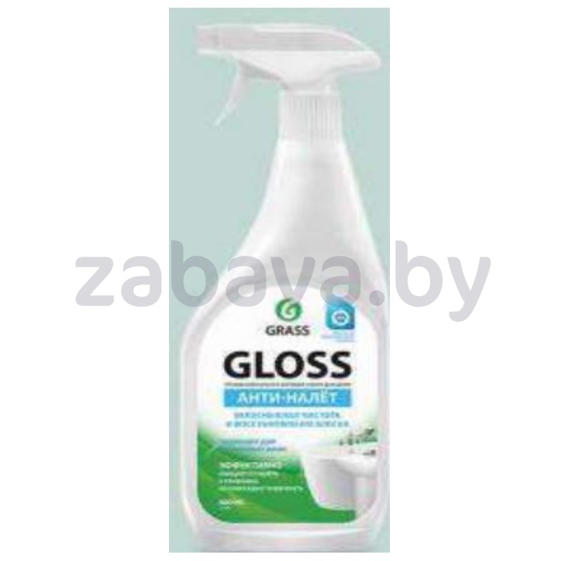 Чистящее средство для ванной Gloss Grass, анти-налет, 600 мл