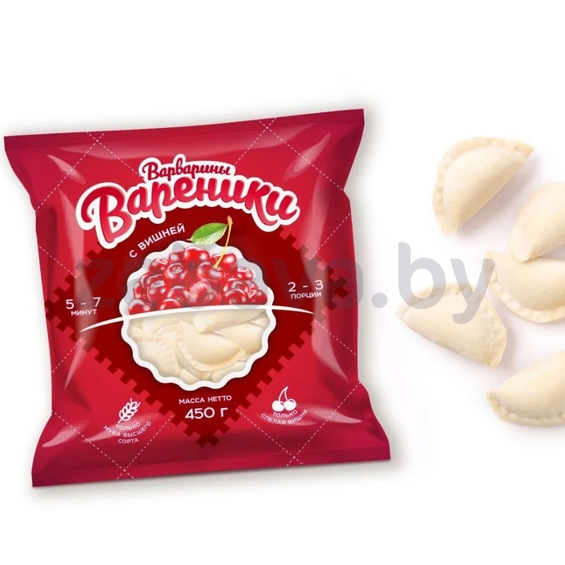 Вареники «Варварины» с вишней, 450 г