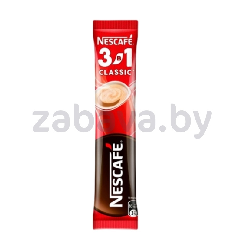 Напиток кофейный Nescafe 3 в 1, классический, 14,5 г