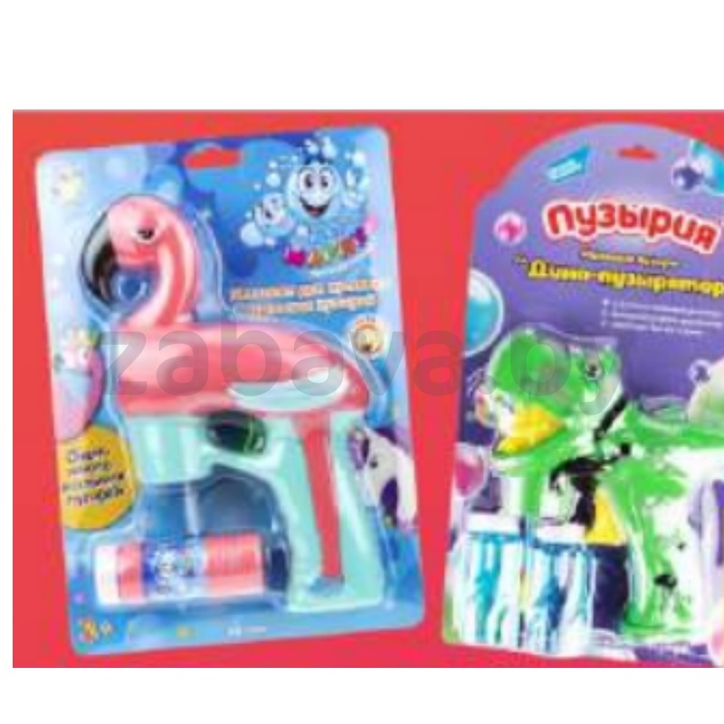 Мыльные пузыри Bubbleland «Фламинго» или «Дино-пузырятор»