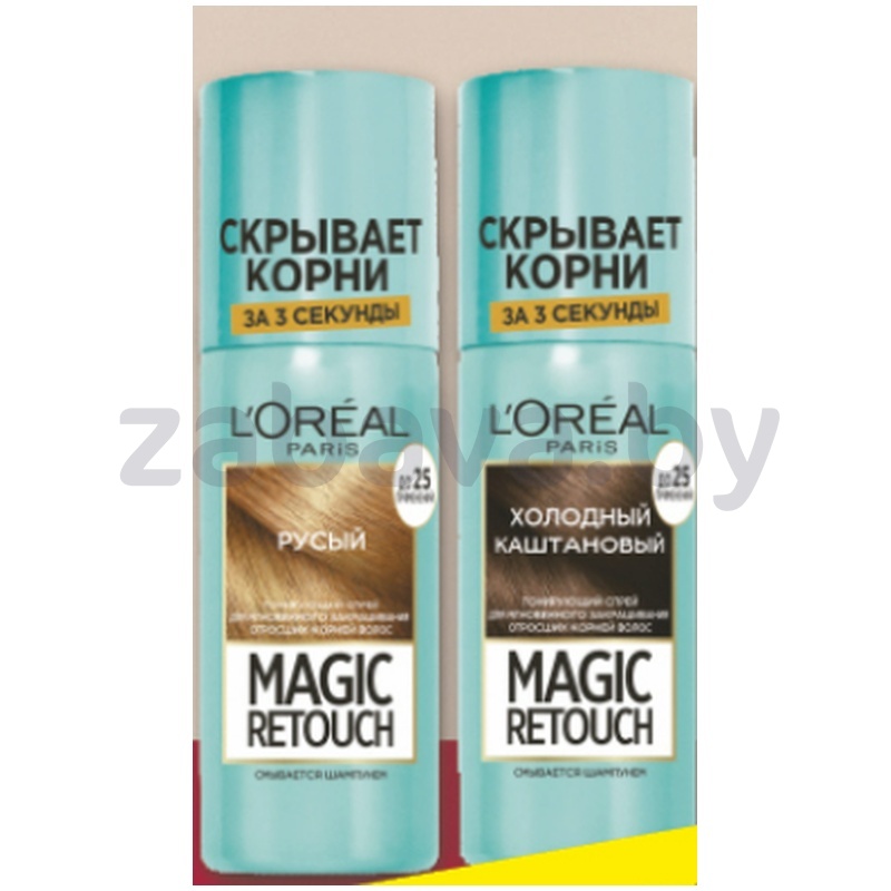 Краска для волос L'Oréal Magic Retouch, русый или холодн. каштанов.