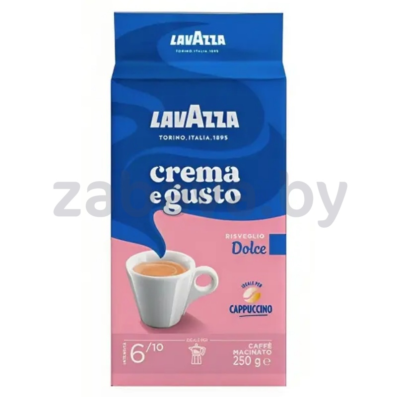 Кофе молотый Lavazza Crema Gusto Dolce, 250 г