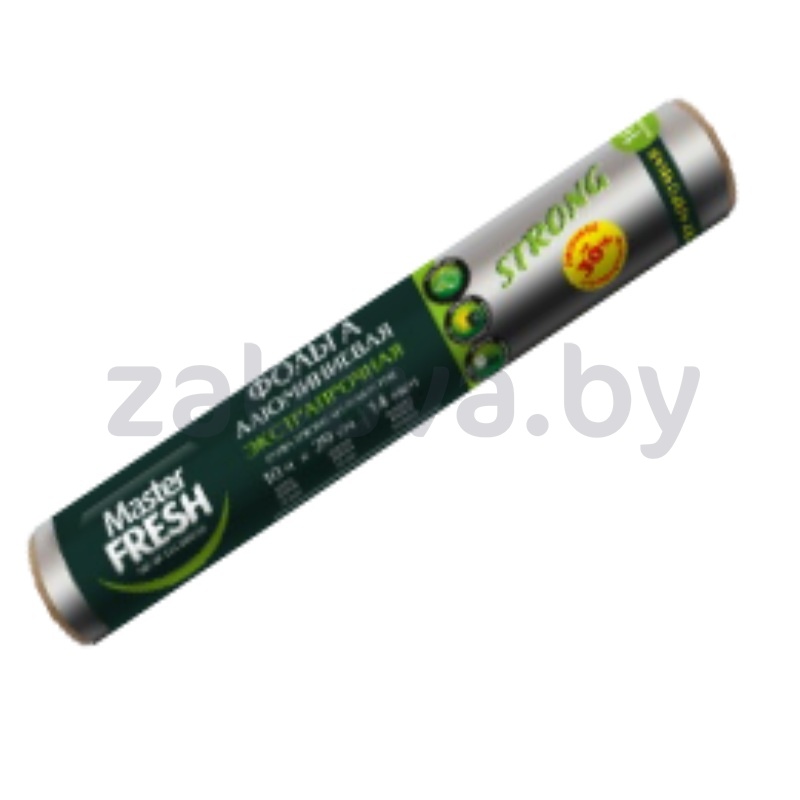 Фольга Master Fresh, алюминиевая, экстрапрочн., 10 м