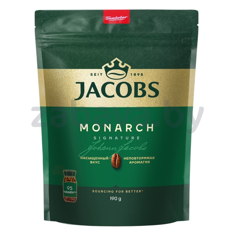 Кофе Jacobs Monarch, раств., 190 г