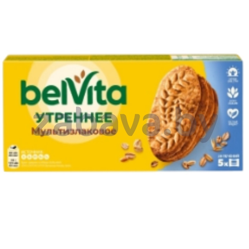 Печенье Belvita «Утреннее», мультизлаковое, 225 г