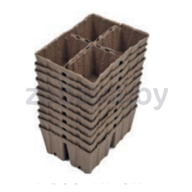 Кассеты для рассады Tomas Gardner, 4 посадочных места, 10 шт.