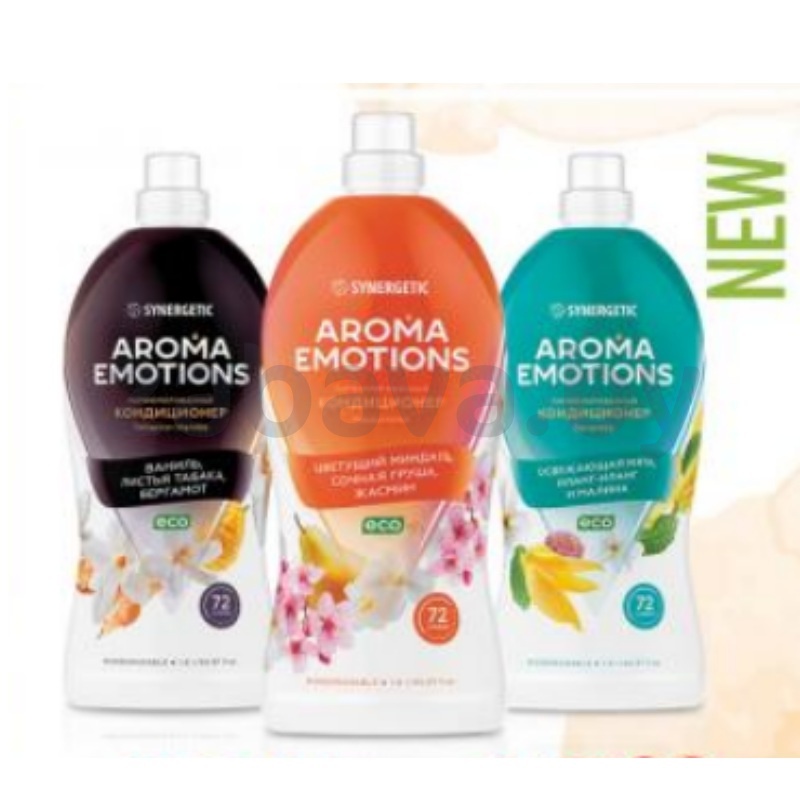 Кондиционер для белья Synergetic Aroma Emotions, 1,8 л