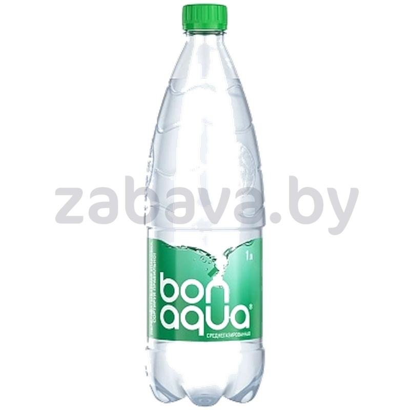 Вода питьевая Bonaqua, среднегаз., 1 л