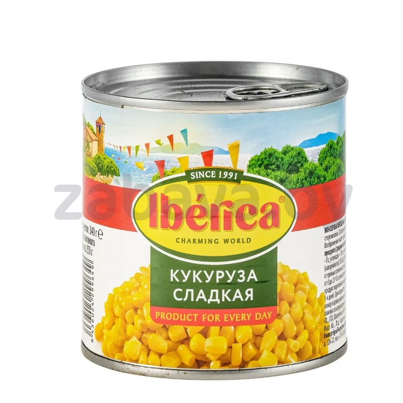 Кукуруза сладкая Ibérica, 425 мл
