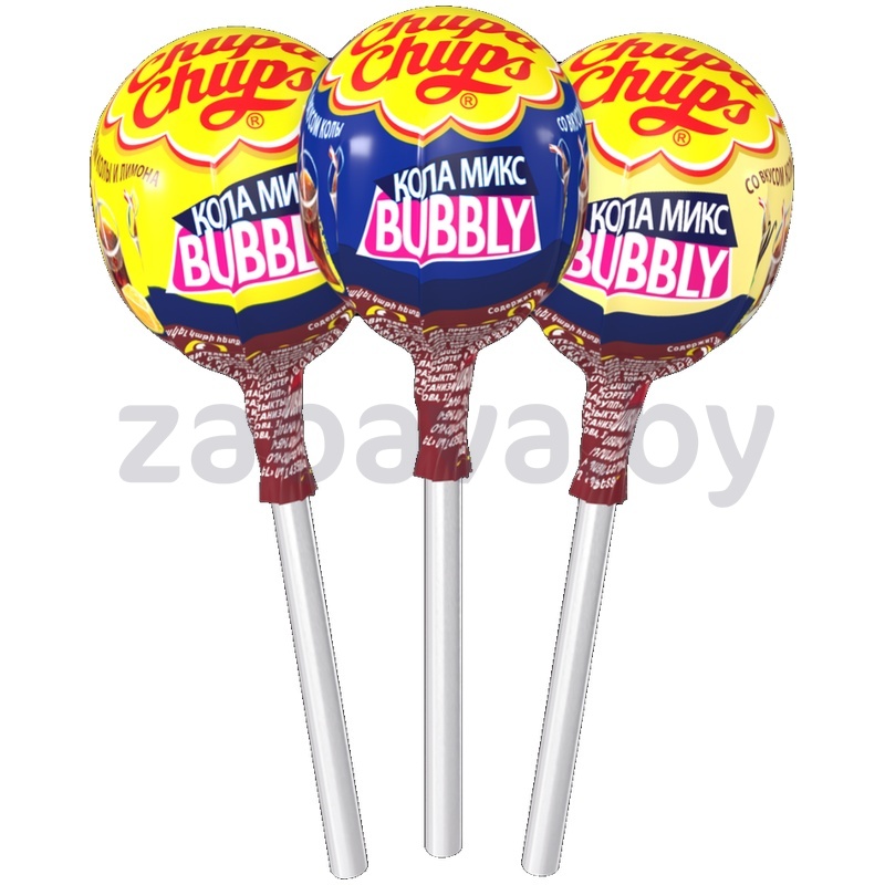 Карамель Chupa Chups, «Бабл кола микс», 17 г