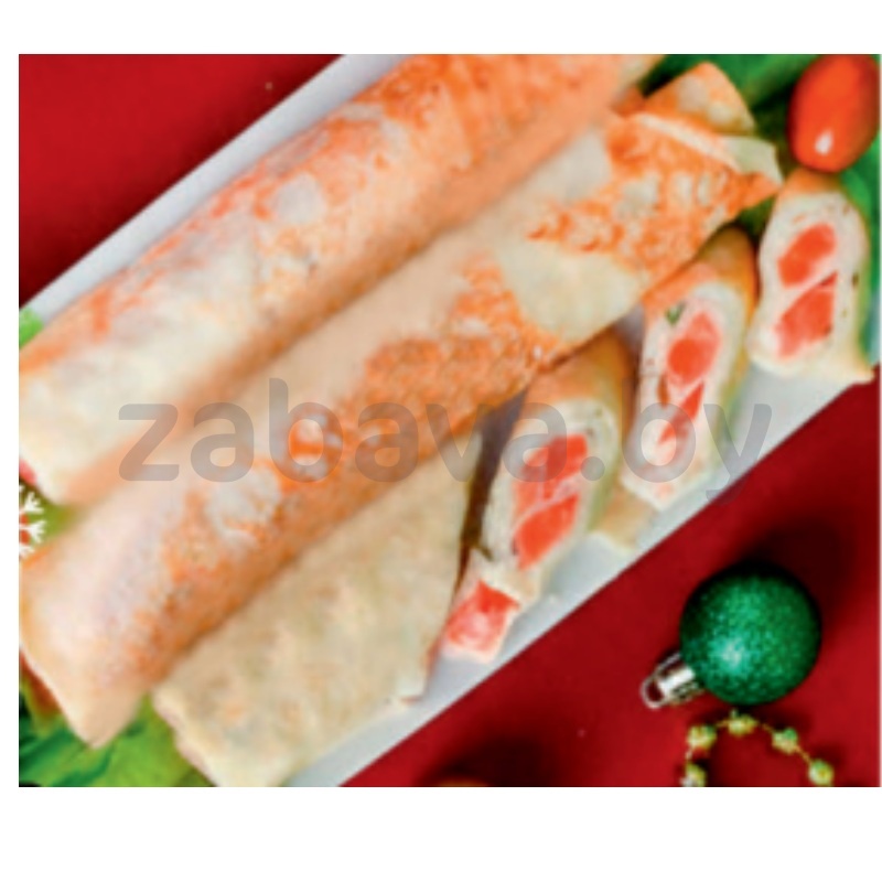 Блинчики с красной рыбой, 1 кг