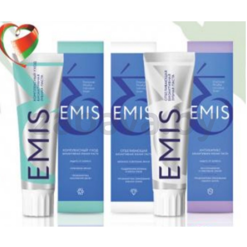 Зубная паста Emis, 100 г, в ассорт.