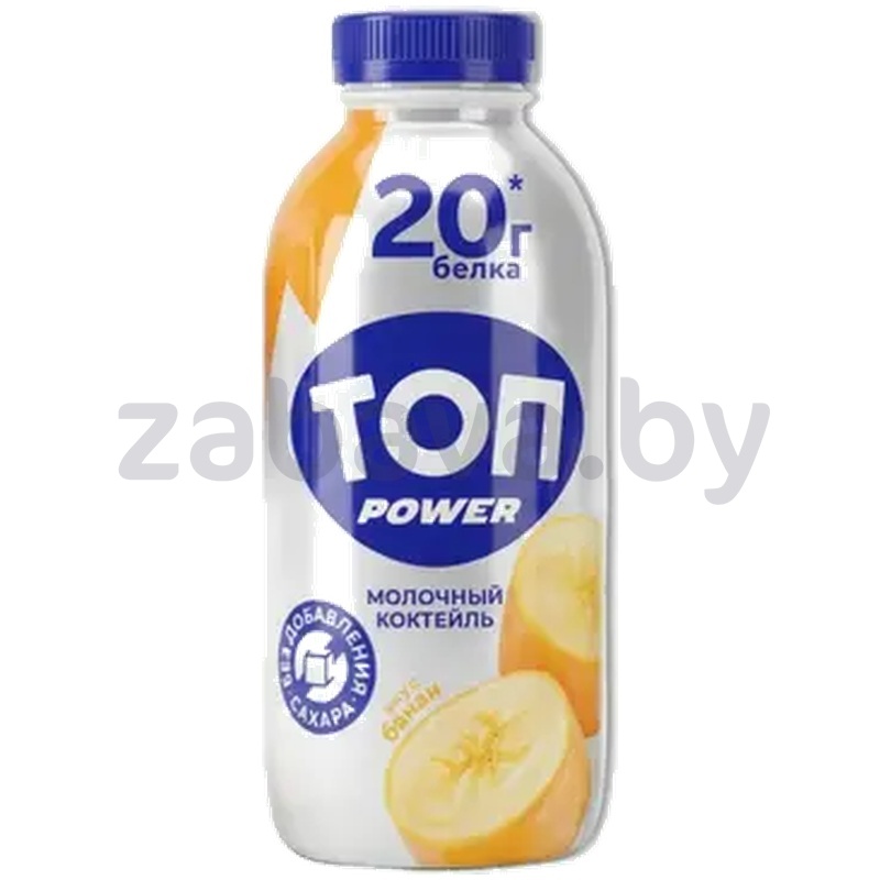 Коктейль молочный «Топ» Power, 1%, 450 г, банан
