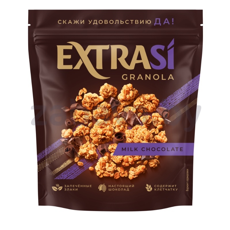 Гранола Extrasi, мол. шок., 300 г