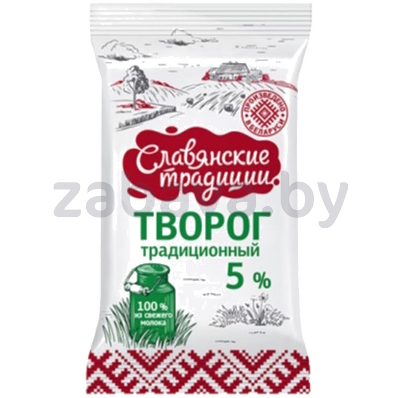 Творог «Славянские традиции», традиционный, 5%, 180 г