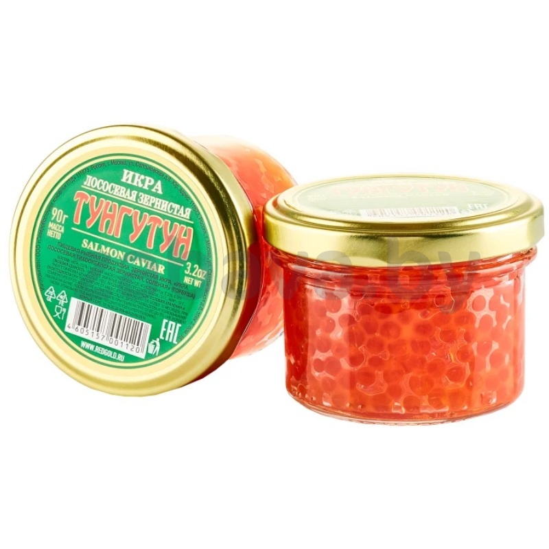 Икра зернистая кеты «Тунгутун», 90 г