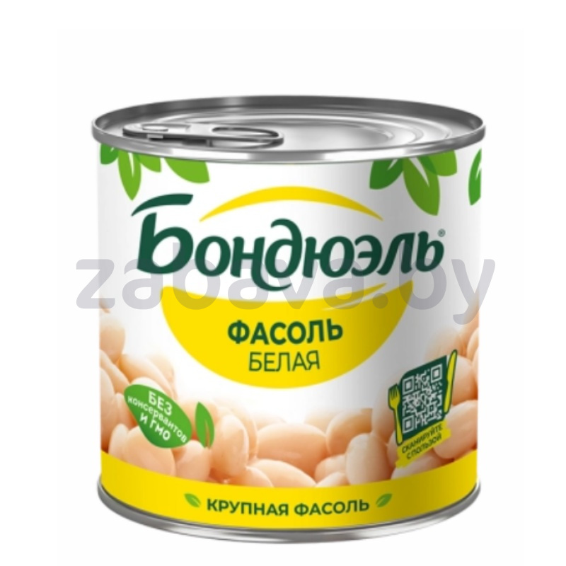 Фасоль «Бондюэль», белая, 400 г