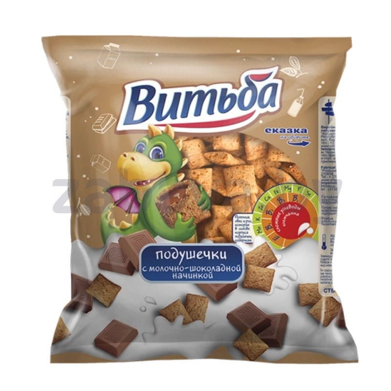 Подушечки «Витьба», 350 г, мол.-шок. начинка