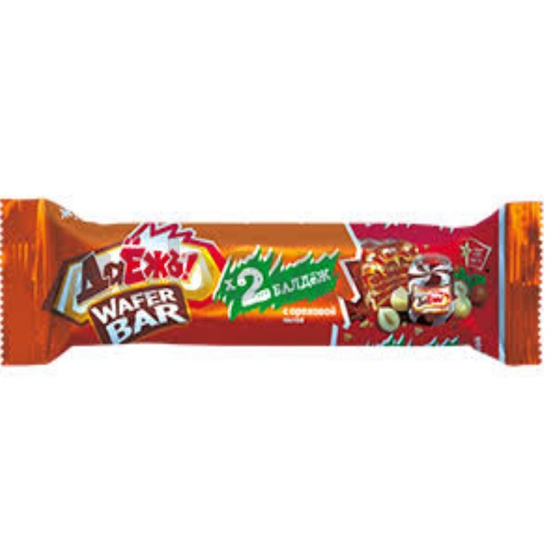 Батончик шоколадный «Даёжъ!», с ореховой пастой, РФ, 50 г