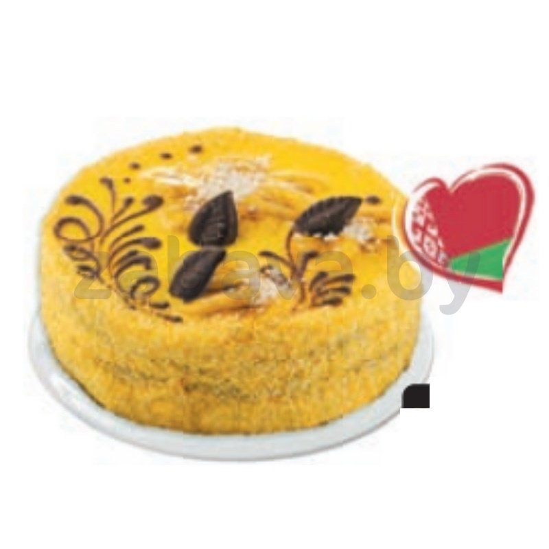 Торт «Банан в сметане», 1 кг