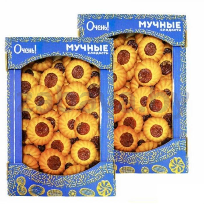 Сладости мучные «Очень!» «Курабье» с повидлом, 800 г