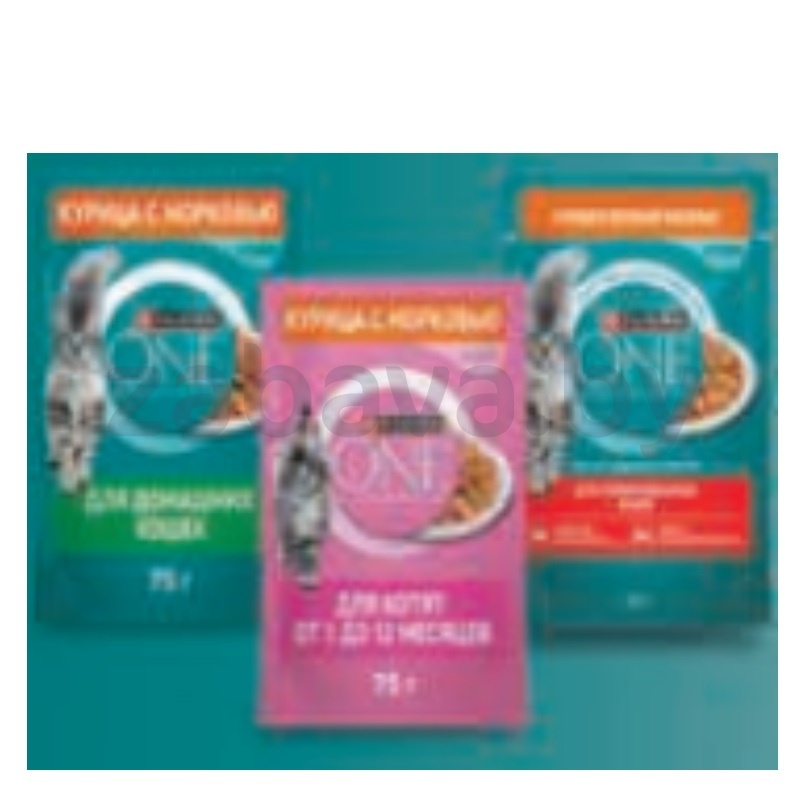 Корм для кошек Purina One, 75 г, в ассорт.