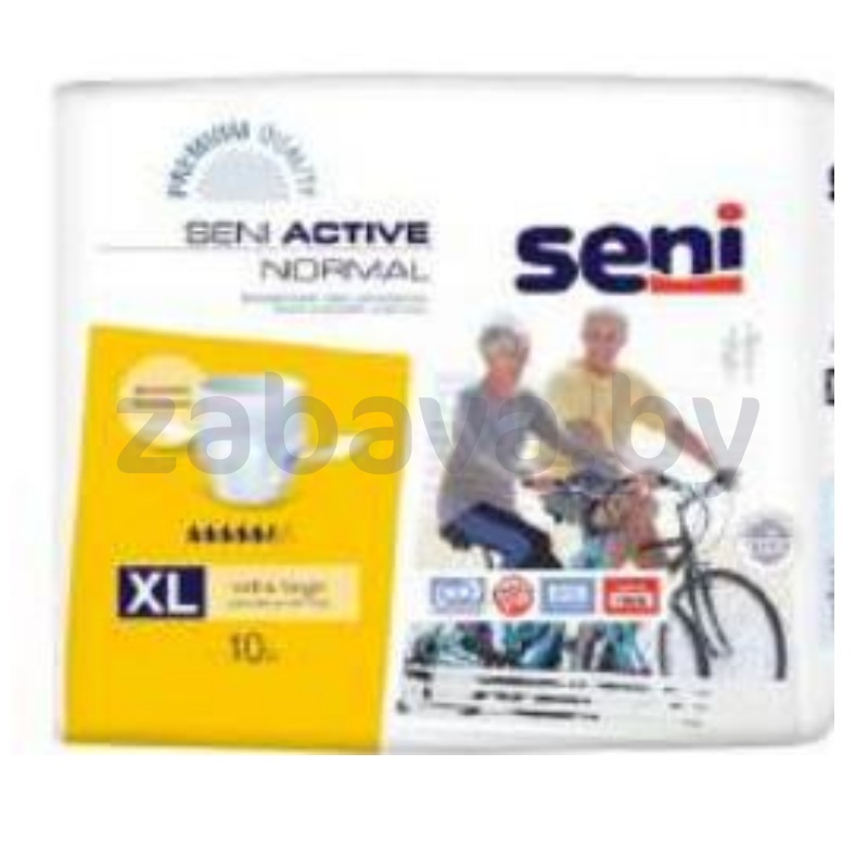 Трусики впитыв. для взрослых Seni Active normal, extra large, 10 шт.