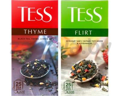 Чай Tess Flirt или Thyme, 25 пак.