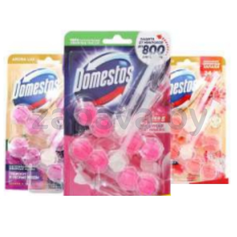 Блок для очищения унитаза Domestos Power 5, 2×50 г, в ассорт.