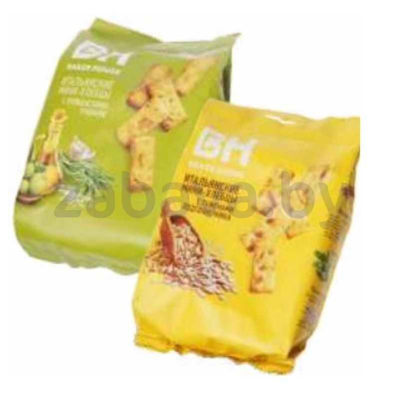 Мини-хлебцы Baker House, итальянские, 110 г, в ассорт.